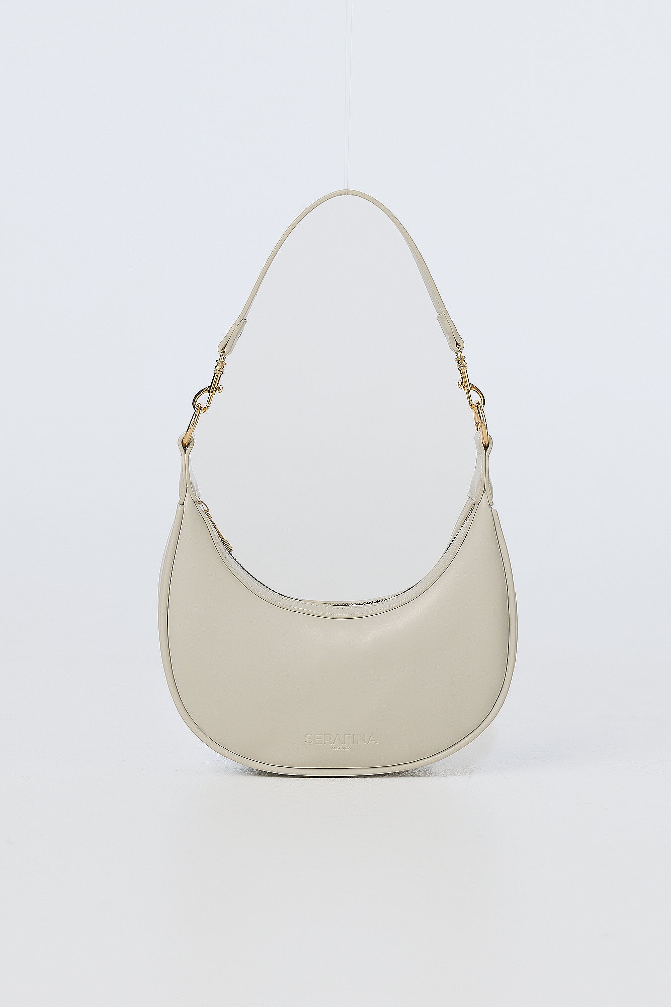 Crescent Shoulder Bag - Ecru