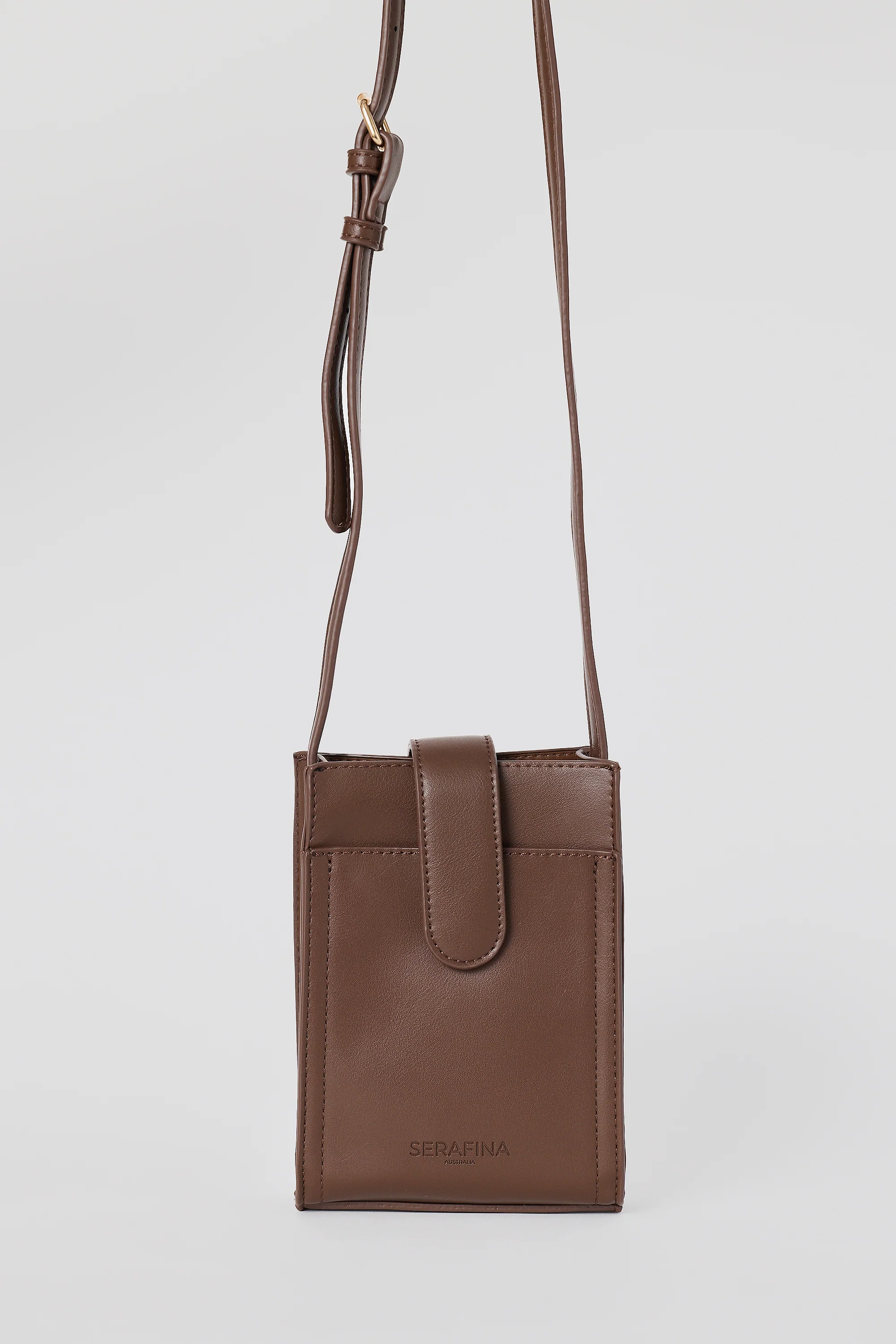 Crossbody Sling Bag - Chocolate