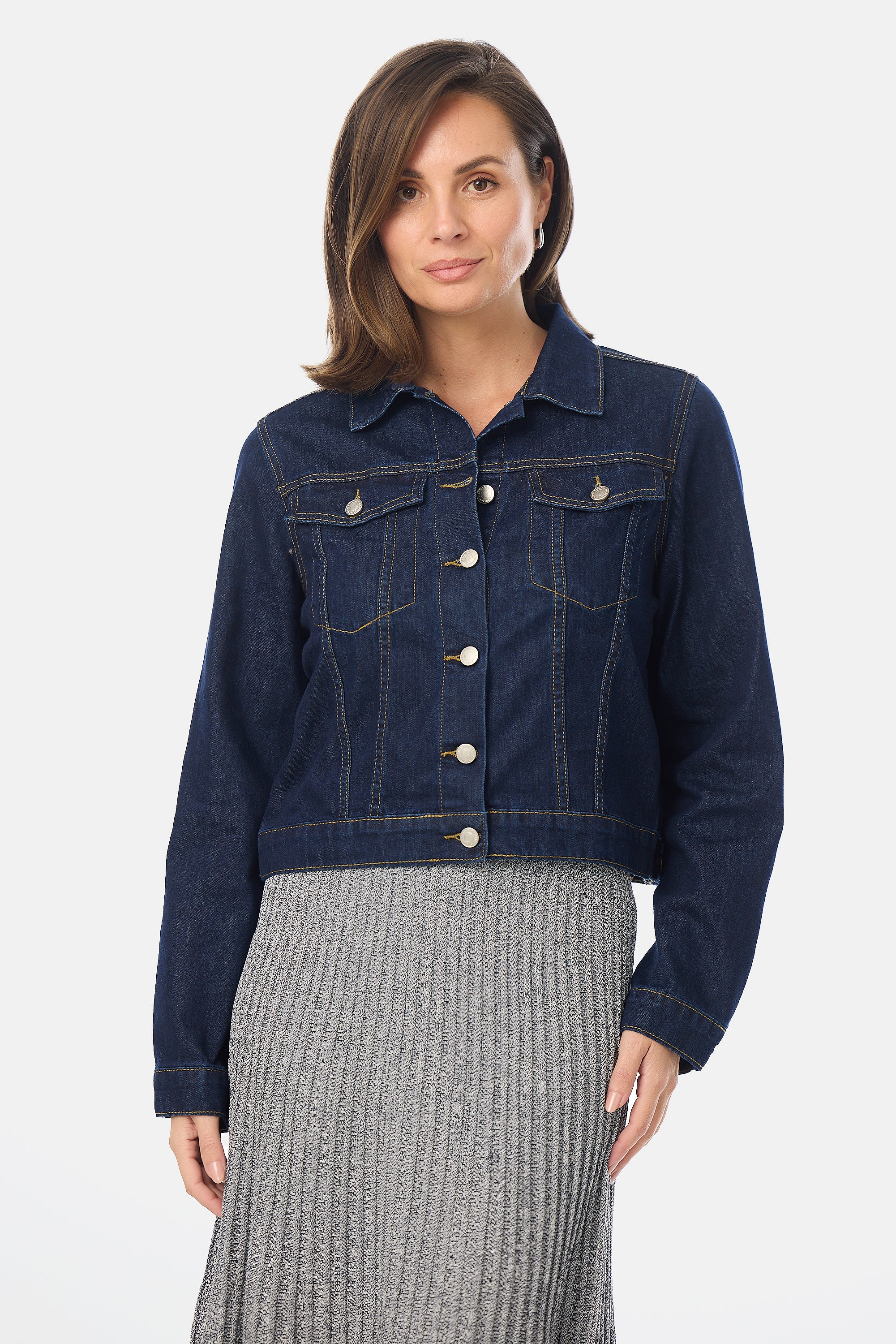 Denim Jacket - Indigo - Image 6