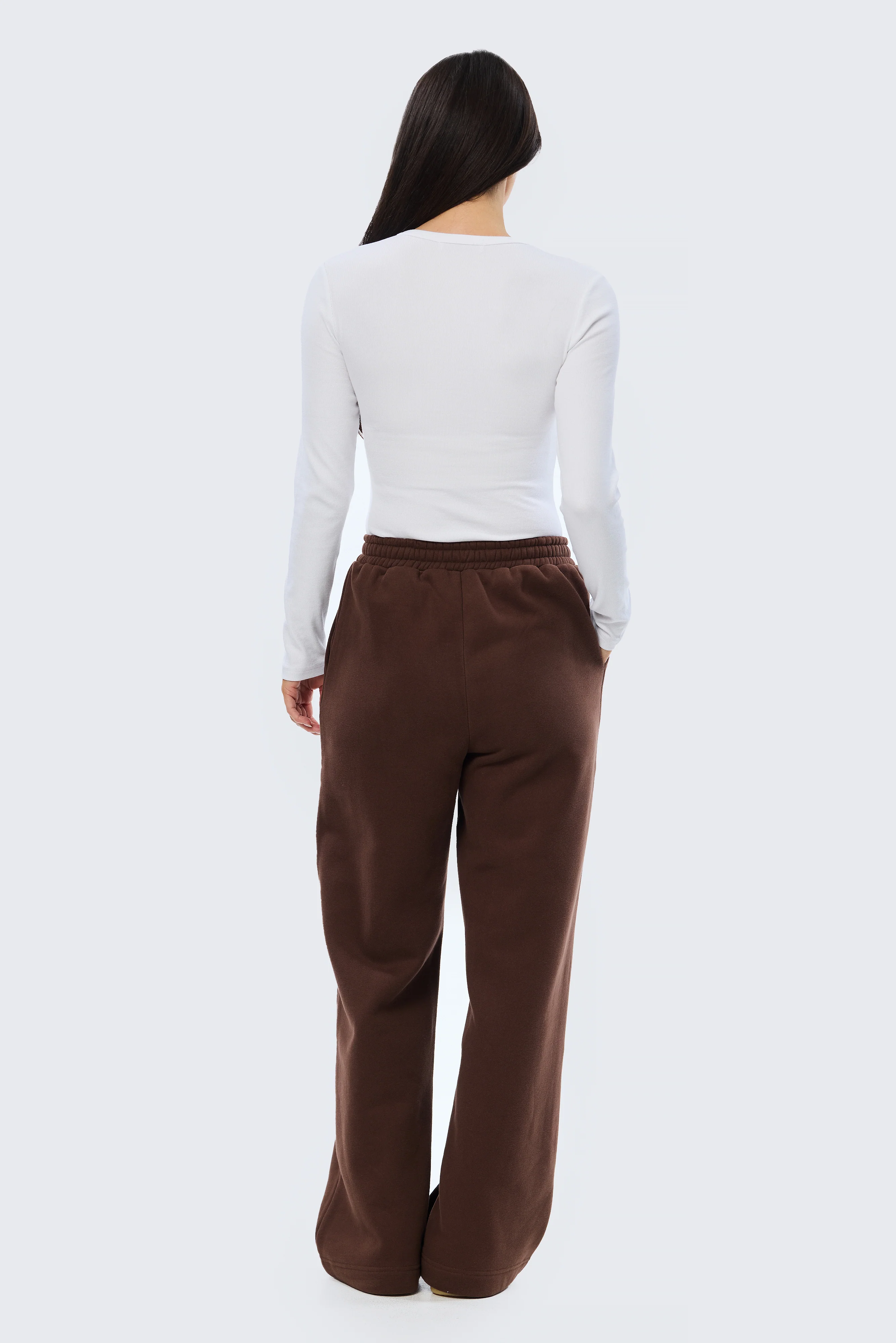 Pintuck Tracksuit Pant - Cappuccino - Image 4