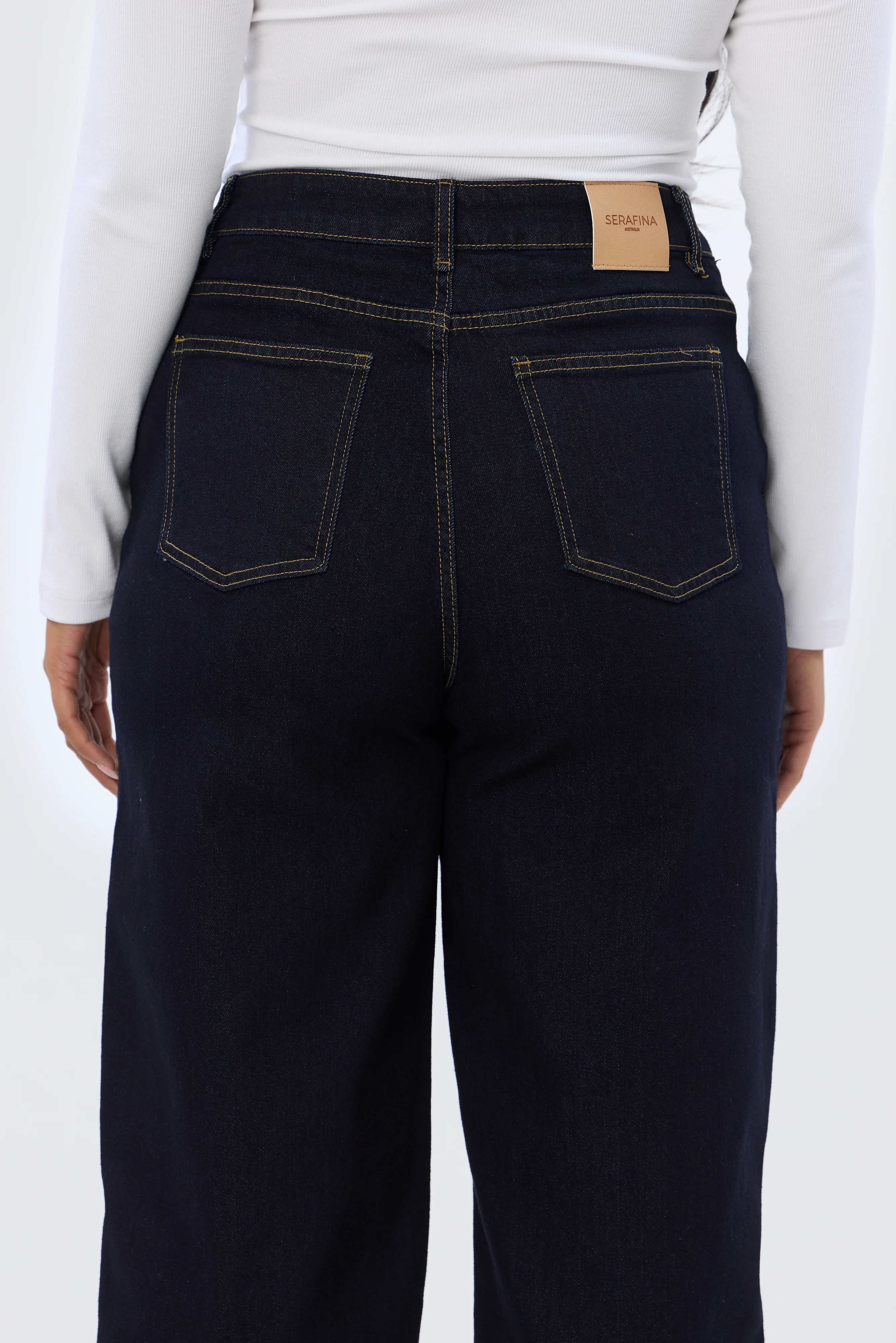 Signature Barrel Leg Jeans - Indigo - Image 14