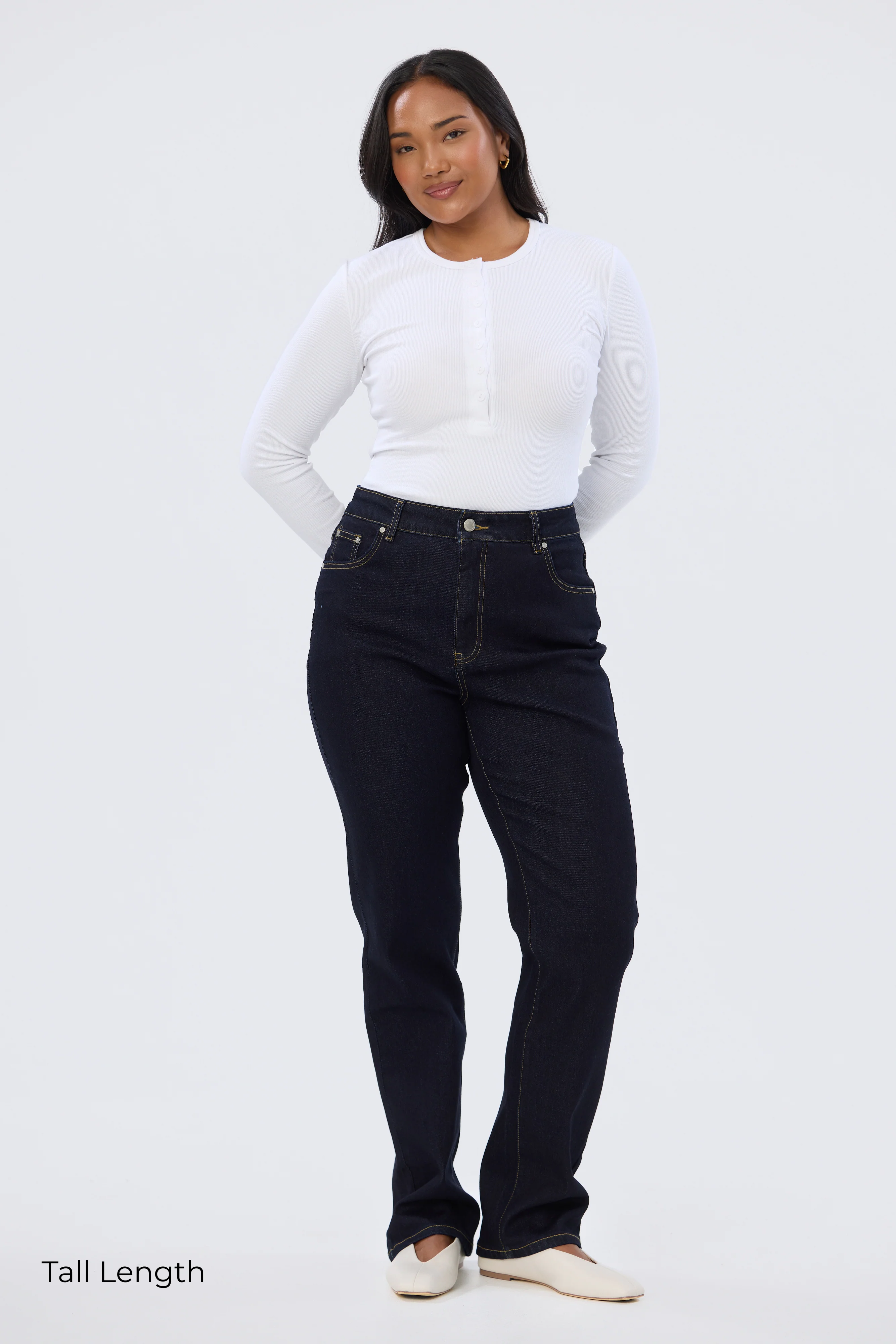 Signature Slim Leg Jeans - Indigo - Image 10
