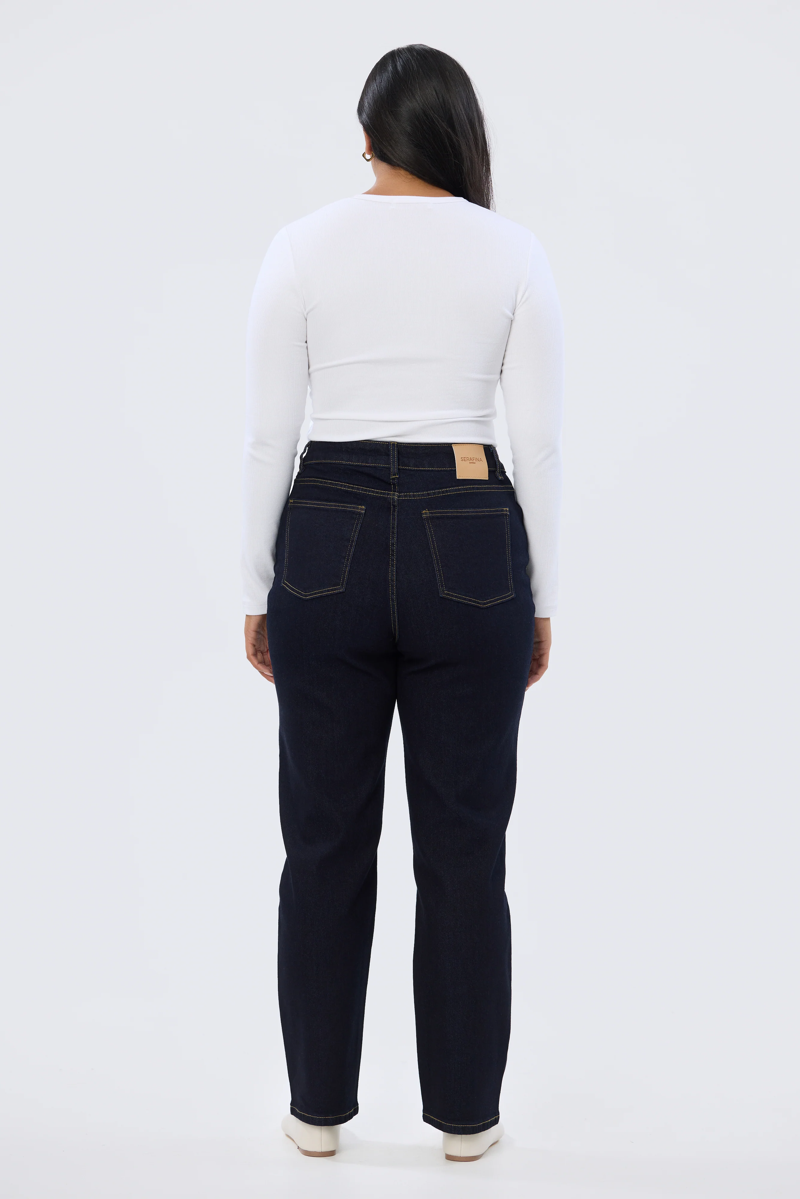 Signature Slim Leg Jeans - Indigo - Image 5
