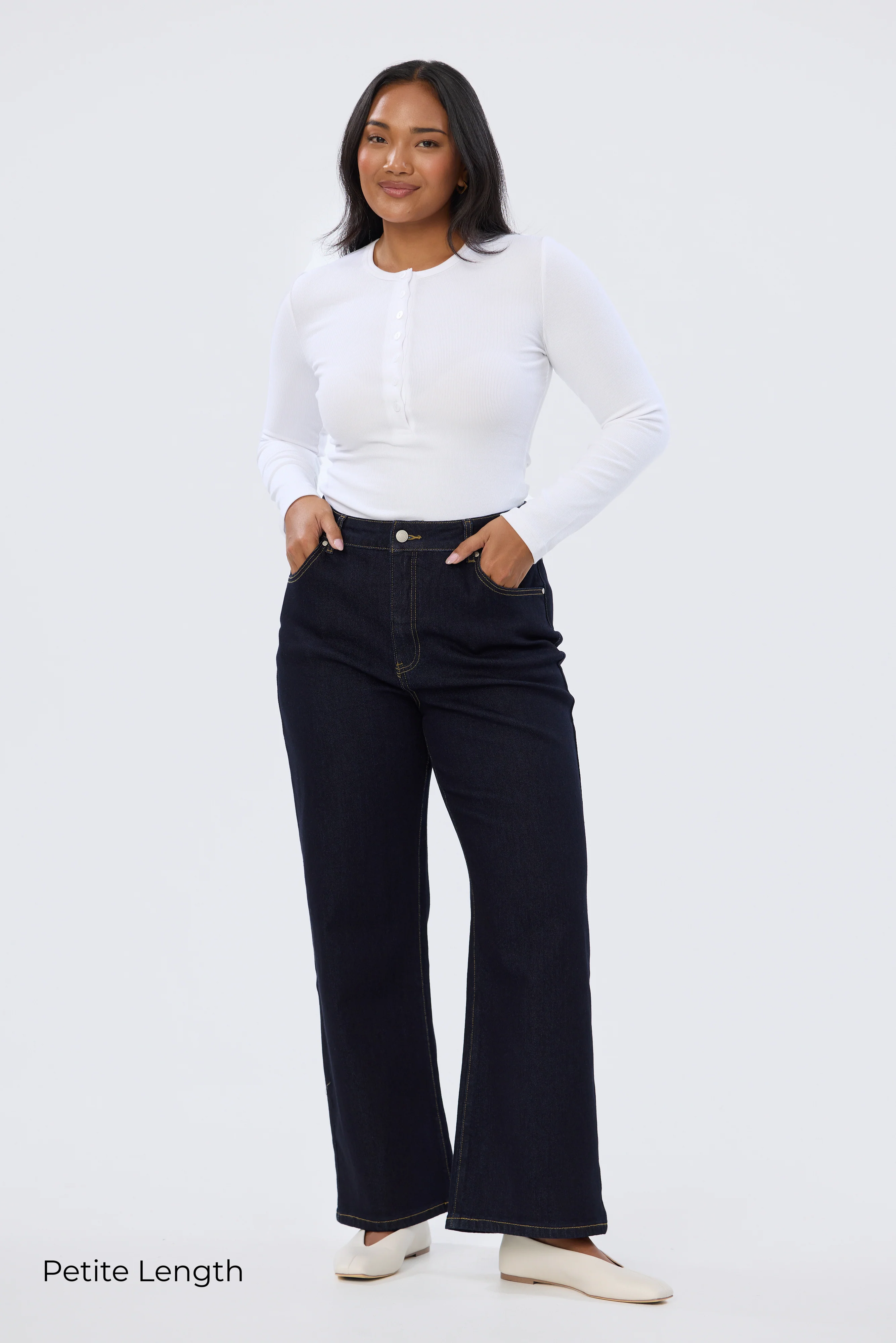 Signature Straight Leg Jeans - Indigo - Image 5