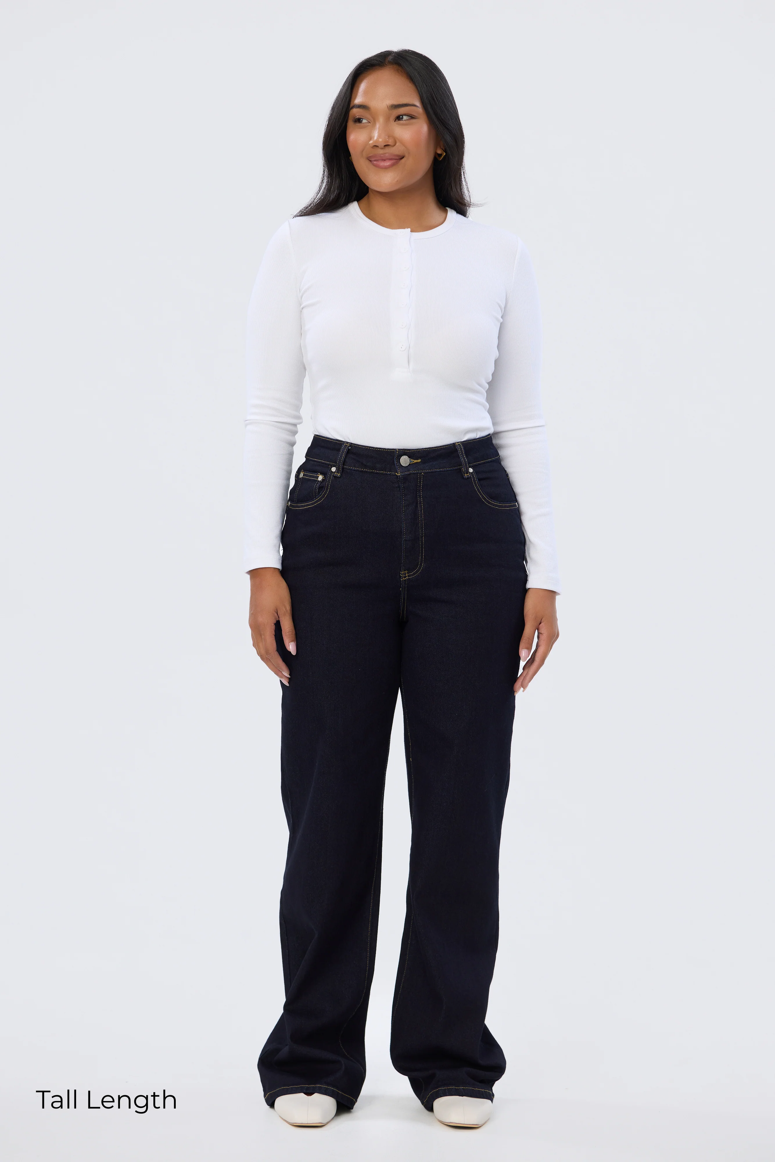Signature Straight Leg Jeans - Indigo - Image 9