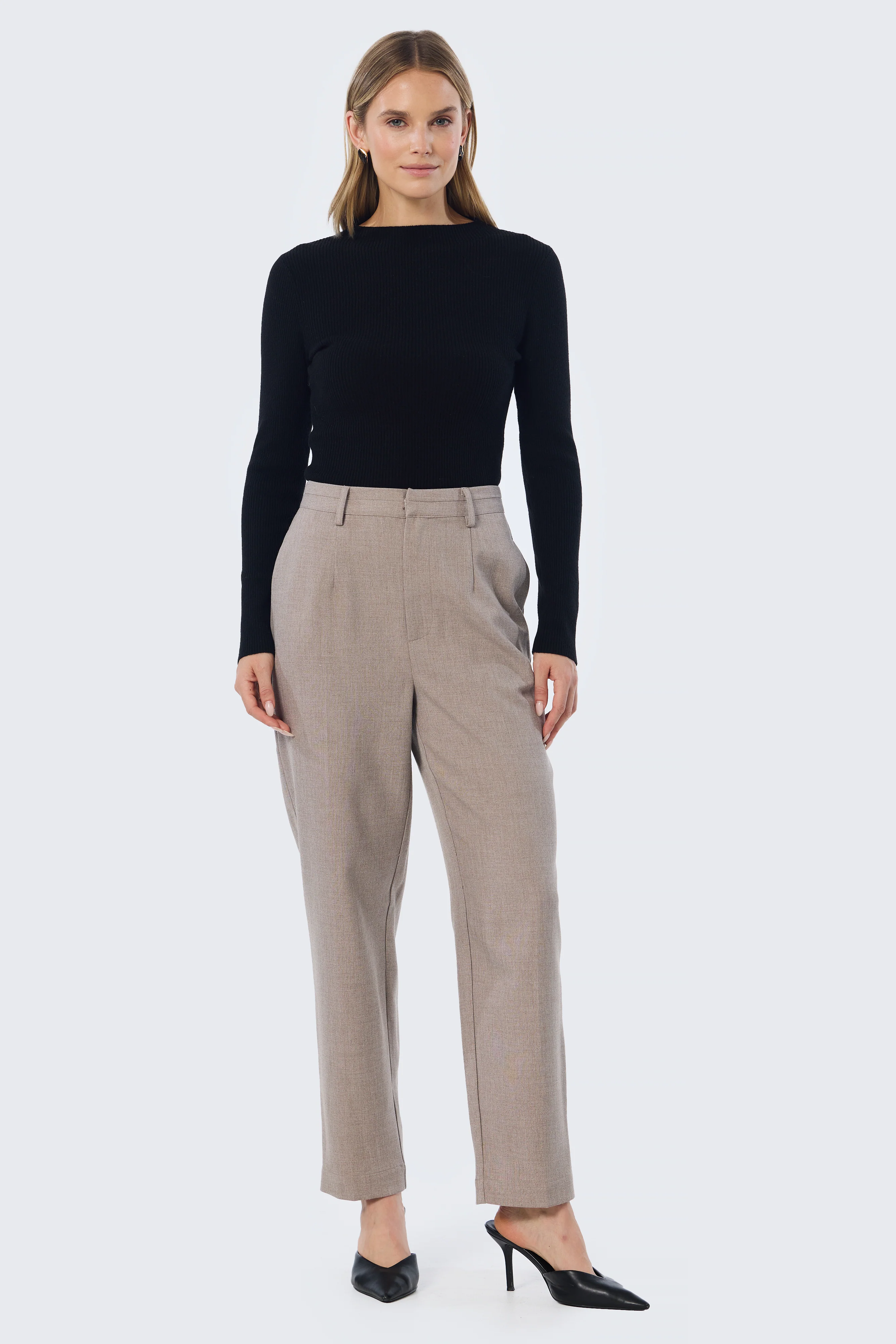 Slim Leg Pants - Twill - Image 3